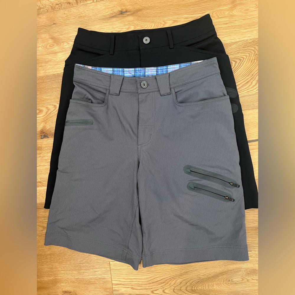 Two pairs of lululemon men’s 32 shorts